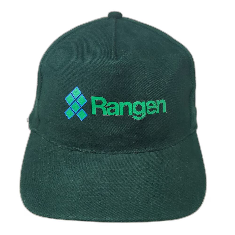 Otto 5 Panel Green One Size Hat Slideback Cotton Rangen Embroidered Logo Cap